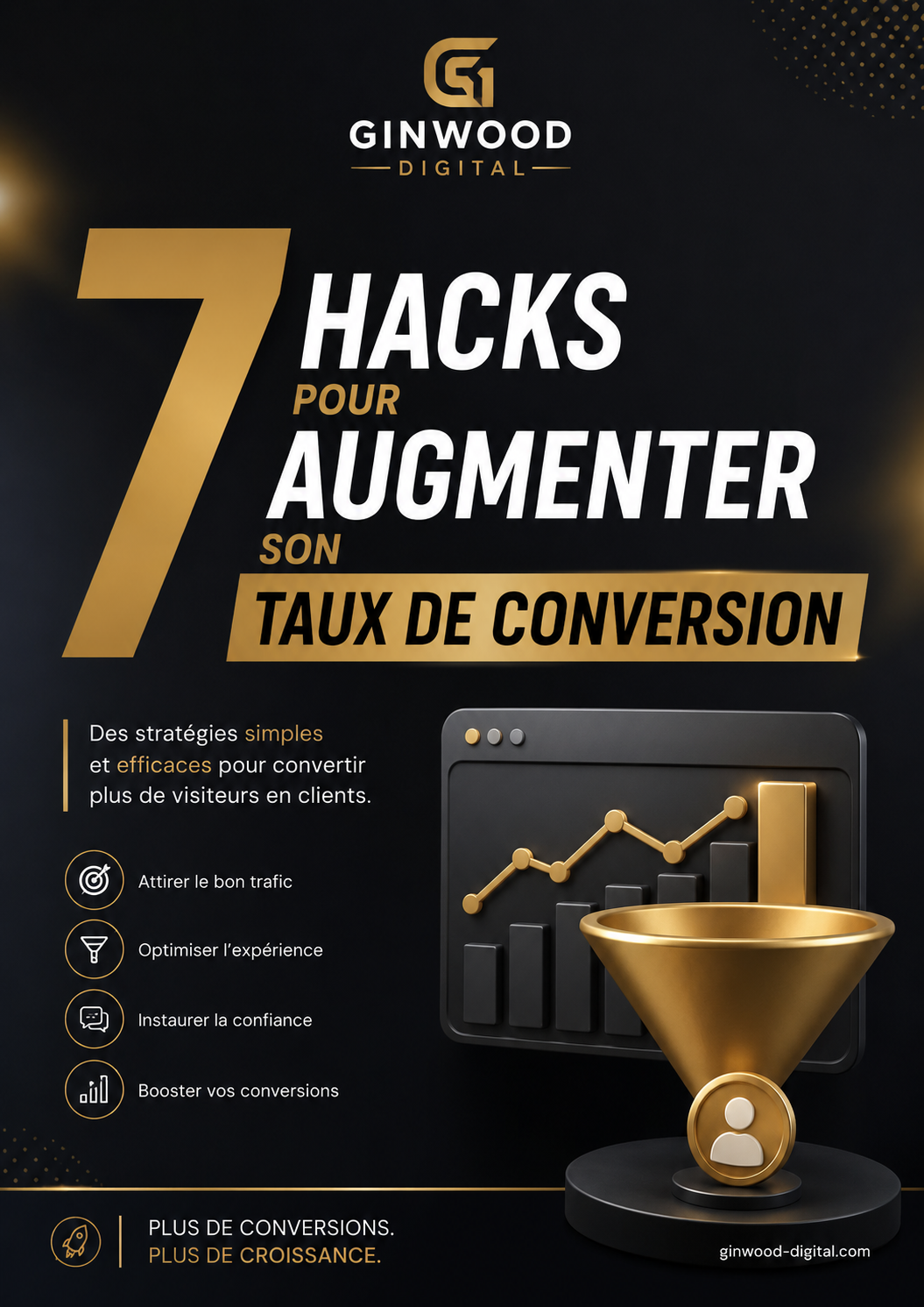 7 Hacks pour augmenter son taux de conversion