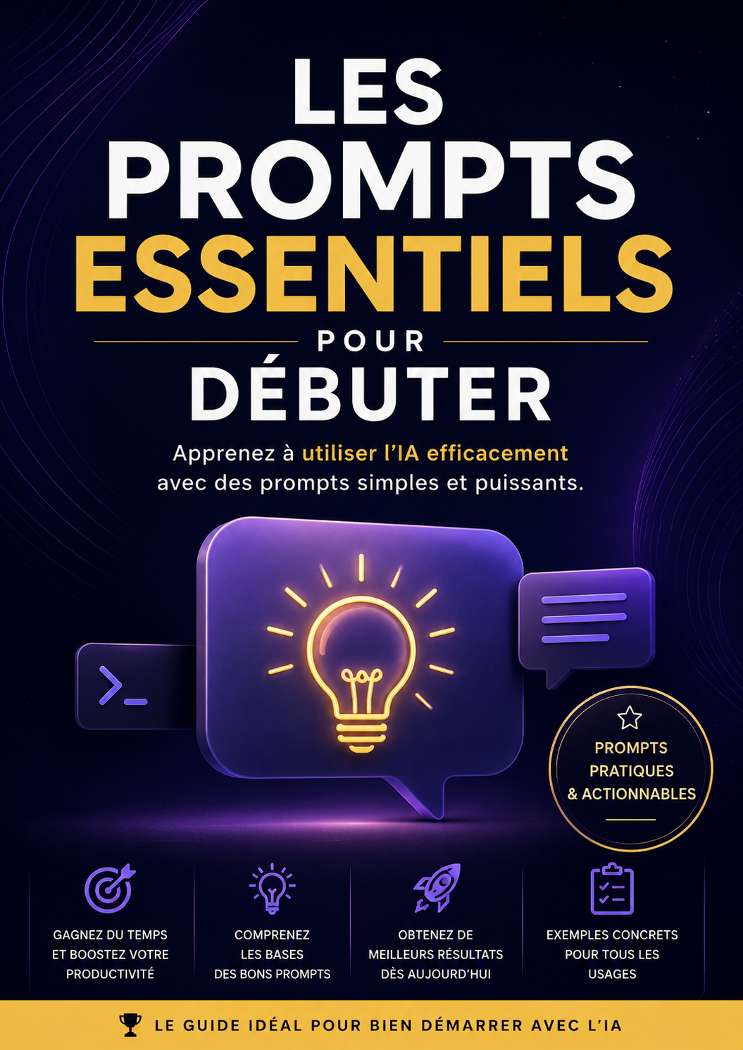 Les prompts essentiels pour débuter